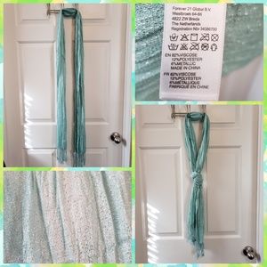 Tiffany Blue Scarf